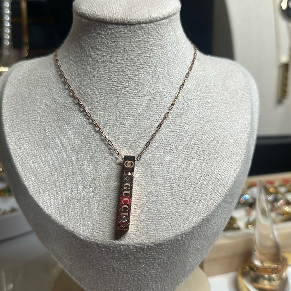 GG goldrose necklace
